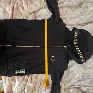 Philipp Plein Black Hoodie